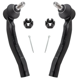 YMAUGP 2PC ES800311 ES800312 Front Outer Tie Rod End Kit for Toyota Prius C 2012-2019, Steering Tie Rod End for Toyota Yaris 2006 2007 2008 2009 2010 2011 2012 2013 2014