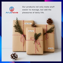 Anjonova 3 x Compatible Casio XR-12WE1 XR-12WE Label Tape 12 mm x 8 m, Cassette Compatible with Casio EZ Label Printer KL-60 KL-70 KL-100 KL-120 KL-130 KL-200 KL-300 KL-G2 KL-750 KL-820, Black on