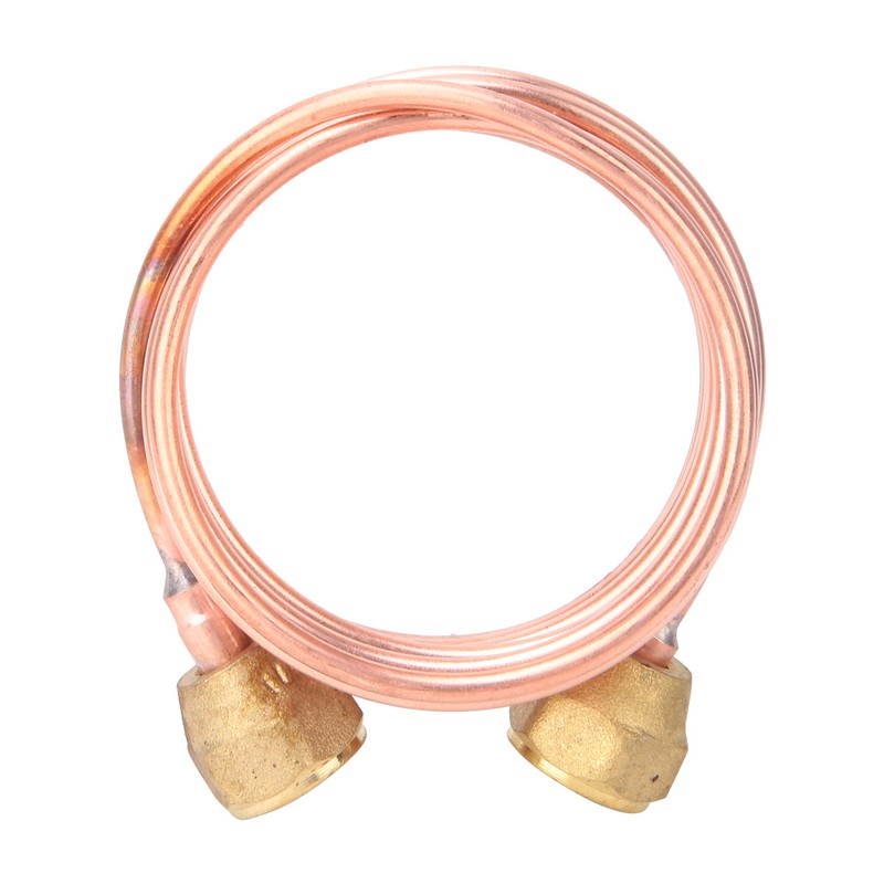 Soft Flexible Copper Capillary Tubing 2.8mm G1/4" Refrigeration Parts (2000mm)