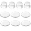 10 Packs Clear Rubber Door Bumpers (4 Pcs Door Bumper