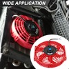 JDMSPEED New 10 Inch Slim Fan Push Pull Electric Radiator