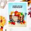 3D Shopping Cart Metal Die Cuts for Card Making,Christmas Pumpkin