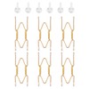 Plate Hangers for Wall for 4-5 inch, 6 Pack, Gold