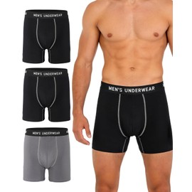 Men's Incontinence Underwear, 100ML Absorb Leakproof Boxer Brief