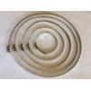 VABINK 10-Inch Stainless Steel Duct Clamps Hose Clips (2-Pack) with