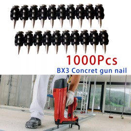 For Hilit 1000Pcs Nails for Hilti Tool Bx3 Gas Concrete Pins Drive Pins - 1000Pcs, 19mm