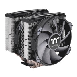 Thermaltake TOUGHAIR 710 250W TDP CPU Cooler, Intel LGA 1700/1200, AMD AM5/AM4, Dual-Tower Dual Fan Design, Copper Base with 7 Heat Pipes, CL-P110-CA14GM-A
