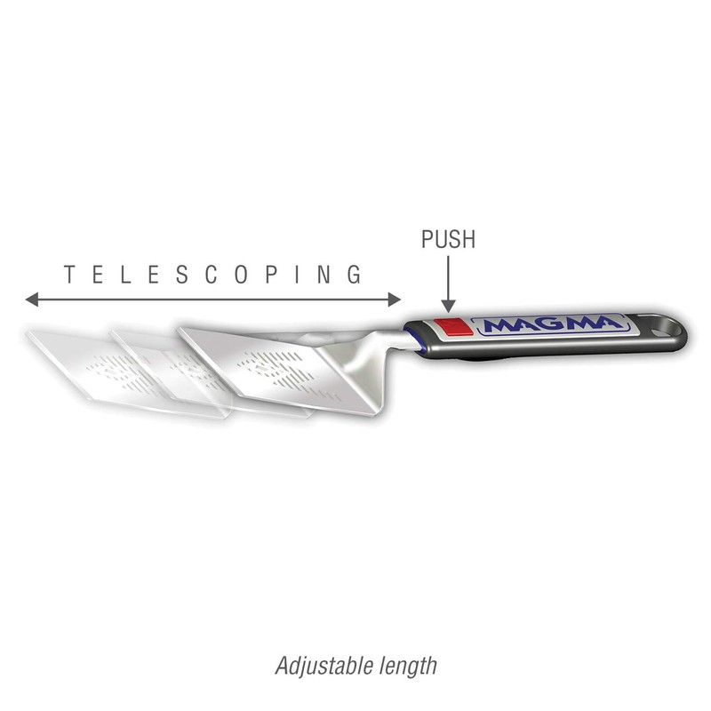 Magma A10-132T Telescoping Grill Tools Set (5-Piece) – Marine Grade