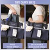 SCAVATA Wearable Caddy Bag, Cleaning Supplies Organizer With Handle &