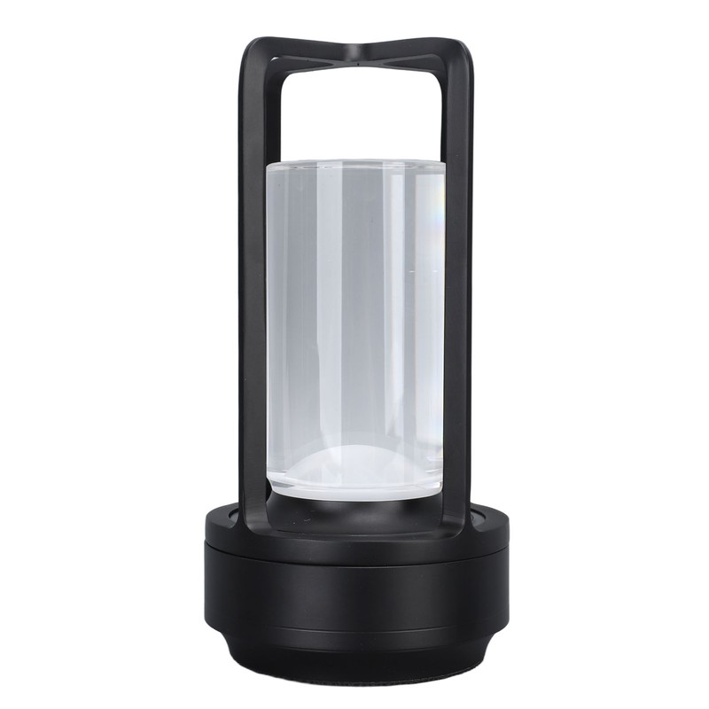 Cordless Table Lamp Crystal Lampshade 16 Color Temperatures Remote Control