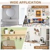 sourcing map 2 Pairs Flush Mount Bracket, 54 x 30mm