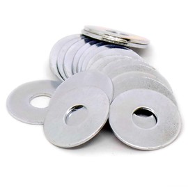 M8 (8mm x 25mm) Flat Repair Washer (Large OD) - Steel (Pack of 20)