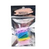 Pastel Hair Ties Large 50p Colored Rubber Bands Large Quantity Hair Ties Elastic Bands / 파스텔 머리끈 대 50p 칼라고무밴드 대용량머리끈 고무줄