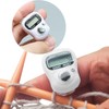 LAMXD Knit Counter Knitting Crochet Stitch Marker Row Counter,Finger Digital