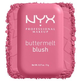 Buttermelt Blush, High Pigment Buttery Soft Vegan Powder Blush, NYX Professional Makeup:_BUTTA WITH TIME