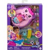Polly Pocket 2-in-1 Travel Toy with 2 Micro Dolls and