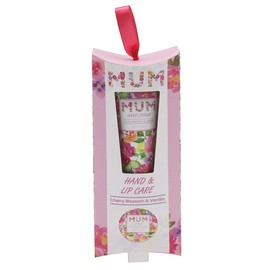 The Leonardo Collection Jennifer Rose Gallery Mum Hand & Lip Care Set | Hand Cream for Very Dry Hands & Moisturising Lip Balm | Non-Greasy Fast-Absorbing Hydrating Lip | Hand Moisturiser for Soft Skin