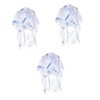 FOMIYES 3pcs Fashion Creative Hair Cutting Cape Barber Cape Hairdressing