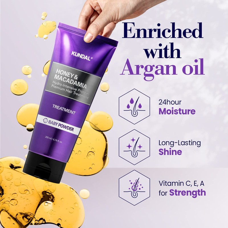 KUNDAL Protein Treatment 500 ml (White Musk)