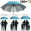 G4Free Windproof Golf Umbrella UV Protection 54 inch Auto Open