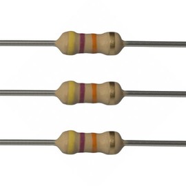 E-Projects 100EP51447K0 47k Ohm Resistors, 1/4 W, 5% (Pack of 100)