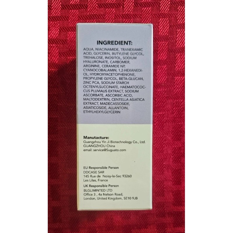 Suquato Dark Spot Correcting Glow Serum: Melasma Hyperpigmentat