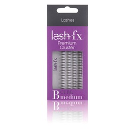 Lash FX B Curl Medium Premium Cluster Lash
