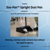 Carlisle FoodService Products Duo-Pan Upright Dust Pan with Serrated Yoke