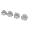 4PCS Jack Pad Billet Aluminum Lift Point Jack Adapter Pucks