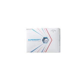 Callaway SUPERSOFT 2021 Golf Balls, 1 Dozen (12 Piece), 2 Piece, White