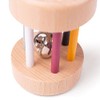 Bigjigs Toys Wooden Roll Rattle - Baby Sensory Rattles With