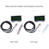 Green 4 Digit LED Motor Speedometer Hall Proximity Switch Magnetic
