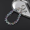 richginker Crystal Phone Wrist Strap Phone Charm Chain Keychain Beaded