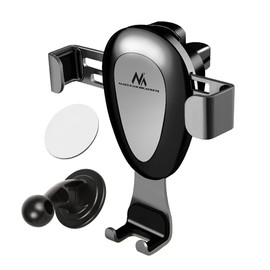 Maclean MC-324 Universal Schwerkraft Handyhalterung KFZ 360 Drehbar 2 in 1 Montage - Lüftung oder Windschutzscheibe max Breite: 90mm Autohalterung