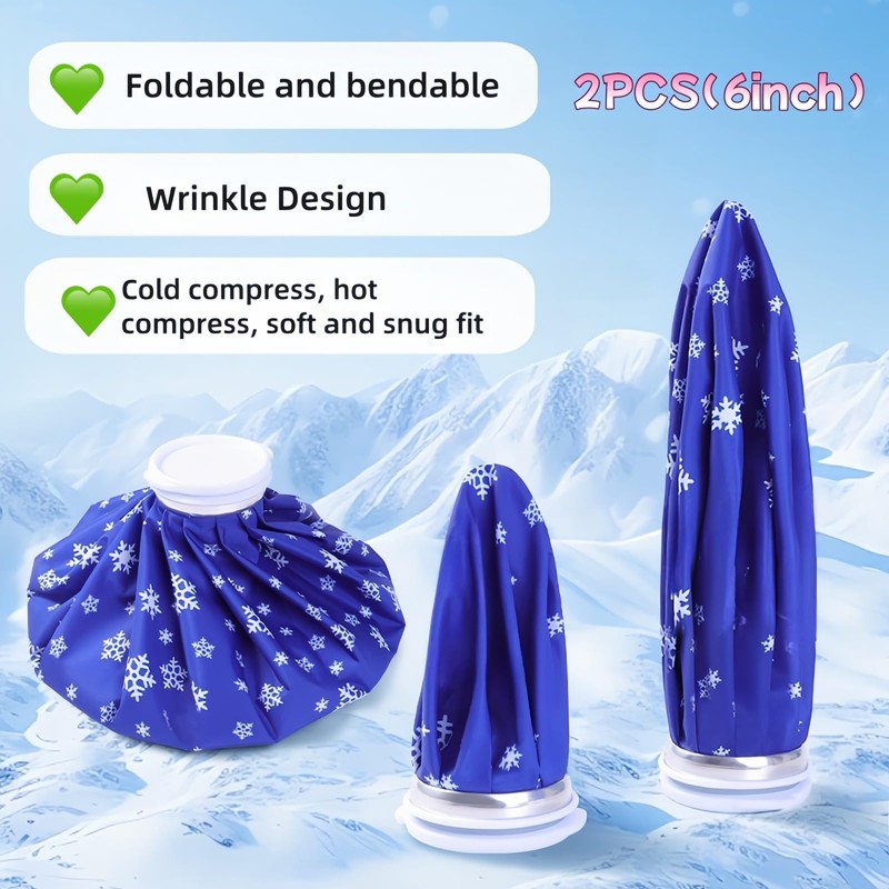 FANBODTA Hot and Cold Reusable Ice Bag for Sport Injuries