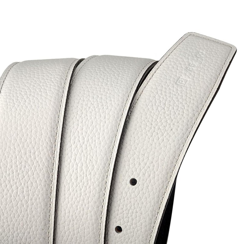 Vatee's Men/Women Reversible Genuine Leather Without Buckle Replacemen Belt Strap
