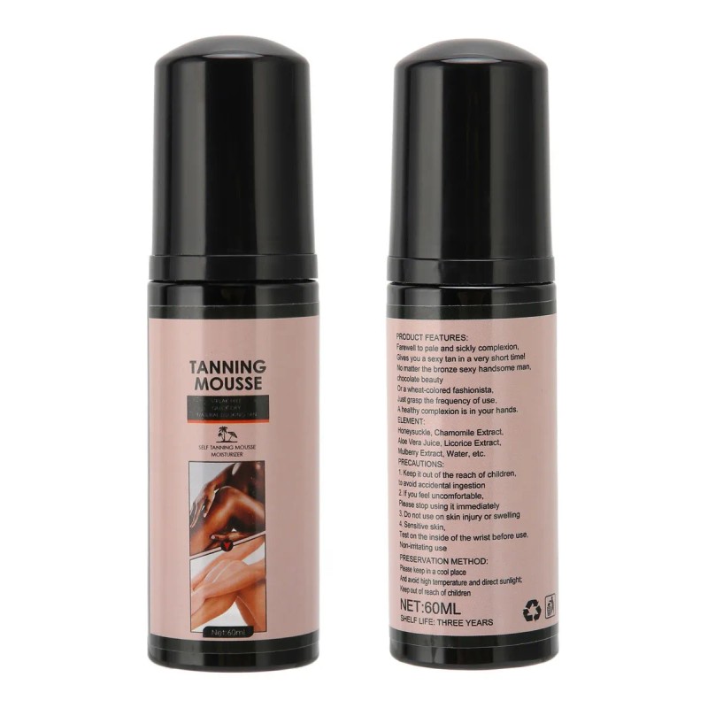 Espuma Bronceadora Sunless, Bronceadora De Verano, Para Cuer