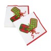 Caspari Christmas Pickleball Boxed Cocktail Napkins - 40 Per Box