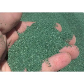 MIGHTY109 Artificial Turf Infill Sand Green, 40 LBS.  Shipped Direct from Manufacturer.