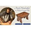 Amish Handcrafted Solid Wood Step Stool Bench Footstool A Step