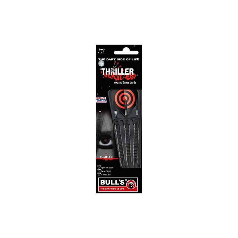 Bull's Thriller Soft Dart 18g – Black, 1