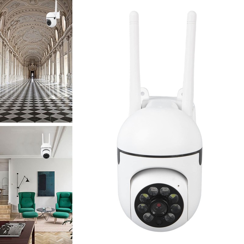 WiFi Security Camera, 1080P Wireless Outdoor Home Monitoring Camera, 2-Way