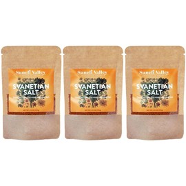 Suneli Valley Svanetian Salt | Traditional Georgian Herb & Spice Blend - Gourmet Seasoned Salt | All Natural (3.5oz) | 3-Pack