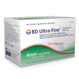 Aguja Ultra-Fine 4mm Para pluma- 100 pzas.