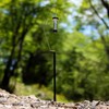 huanbush Lantern Stand, Screw-in Type, Lantern Pole, Aluminum, Ultra Lightweight,