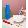 Bright Colourful Snack & Stack Fork & Spoon Cutlery Set
