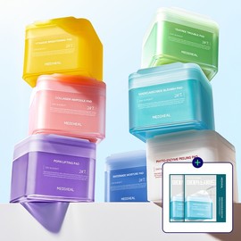 [Pad No. 1] Mediheal toner pad original + 2 pads (2 pieces as a gift) - 100 collagen filled pads / [패드 1위] 메디힐 토너패드 본품 + 패드2매입 2개 (증정) - 콜라겐 채움 패드 100매