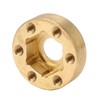 4PCS RC Wheel Hex Hub Adapter 1.9 2.2in Rustproof Widen