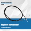 Front Hood Release Cable Fits for 2001-2005 Toyota RAV4 53630-42060