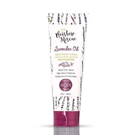 OMIC | Crema Loción Corporal Moisture Rescue | Anti Estrías | Hidratante y Calmante | Con Manteca de Karité y Aceite de Lavanda | Trata Sequedad y rojeces | Con Ingredientes Naturales | 200ml